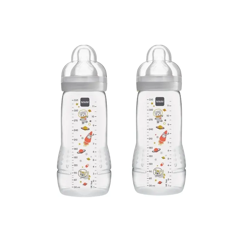 Mam Easy Active Bottle 330Ml Unisex Pack Of 2 Assorted 2