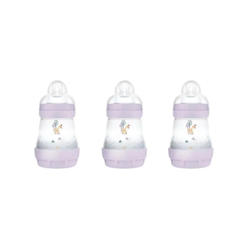 Mam Easy Start Anti-Colic Bottle 160Ml Pack Of 3 - Lilac 1