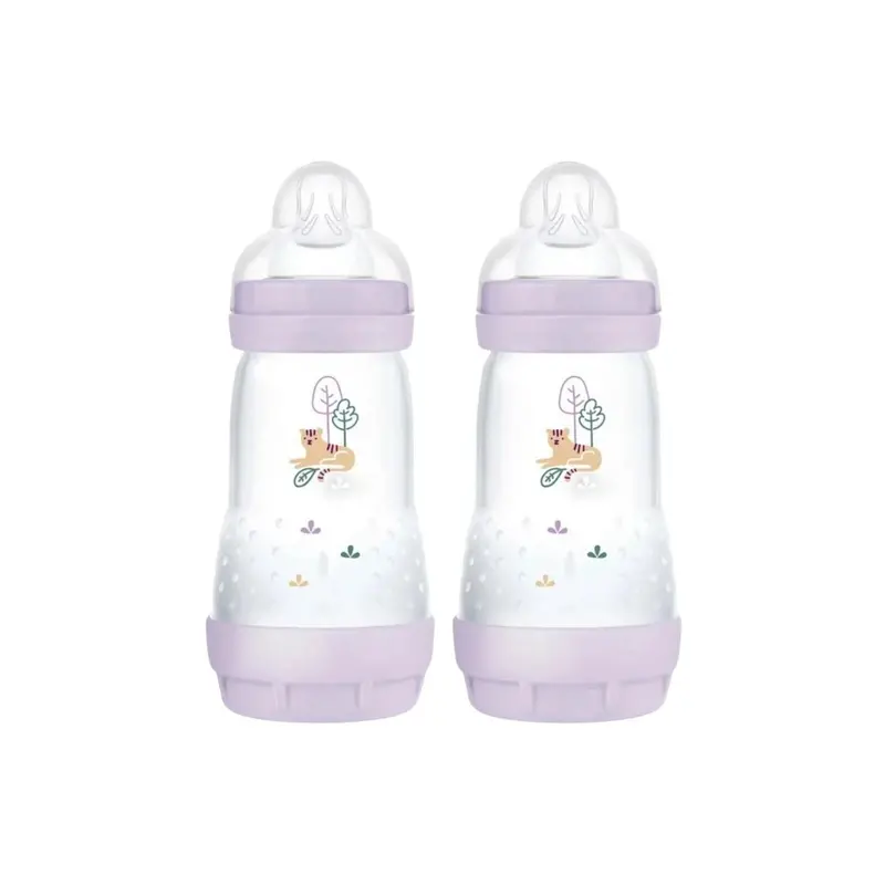 Mam Easy Start Anti Colic Bottle 260Ml Pack Of 2 - Pink 1