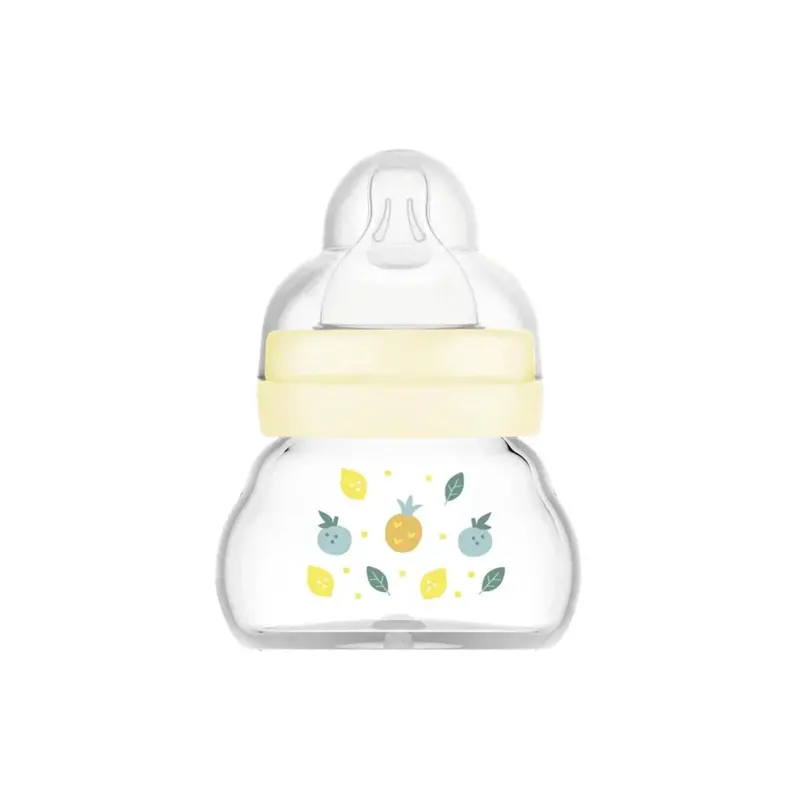 Mam Feel Good Forest Glass Baby Bottle 90Ml Assorted 1