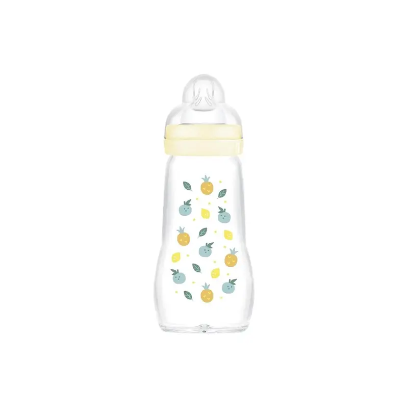 Mam Feel Good Glass Bottle 260Ml 1