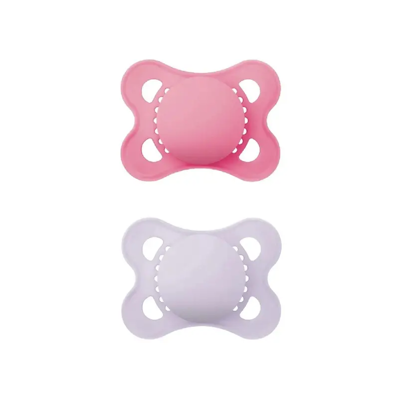 Mam Original Soother 0-6 Months Pack Of 2 - Pink 1