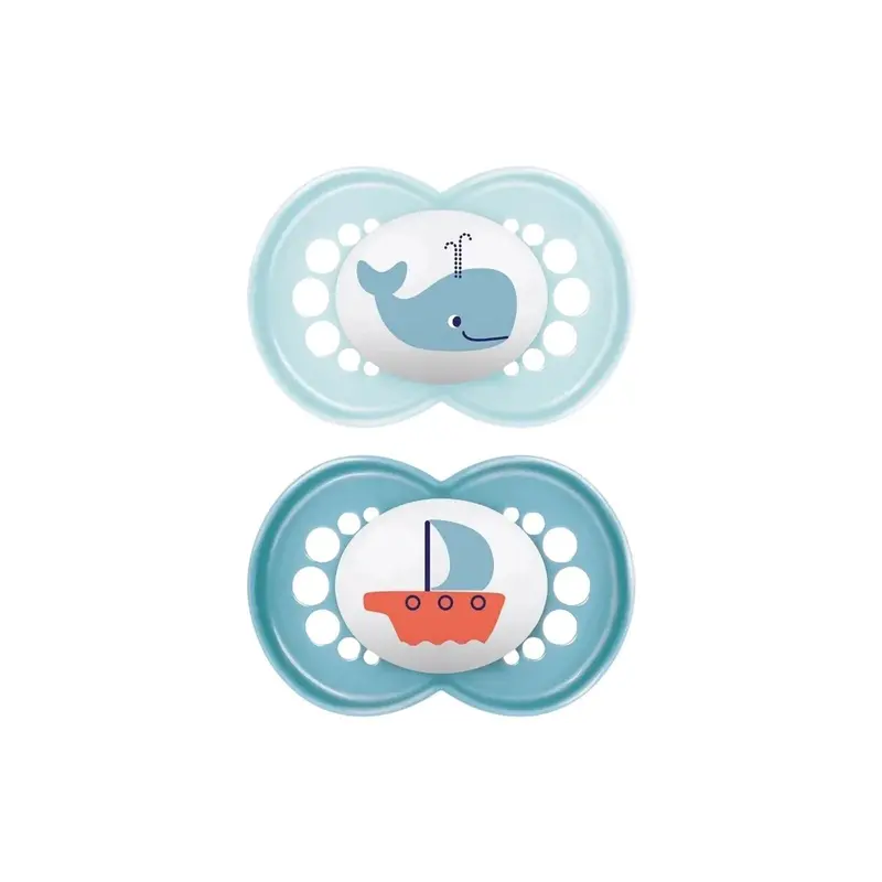 Mam Original Soother 18-36 Months Pack Of 2 - Blue 1