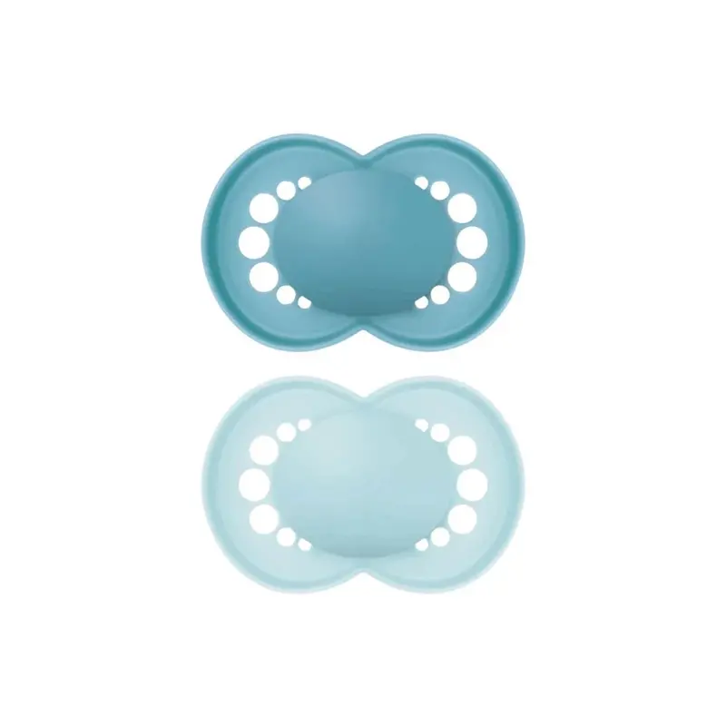 Mam Original Soother 6-18 Months Pack Of 2 - Blue 1