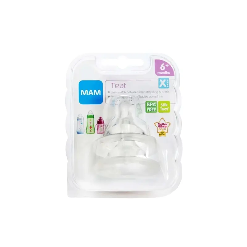 Mam Skinsoft Silicone Teat Newborn Pack Of 2 1