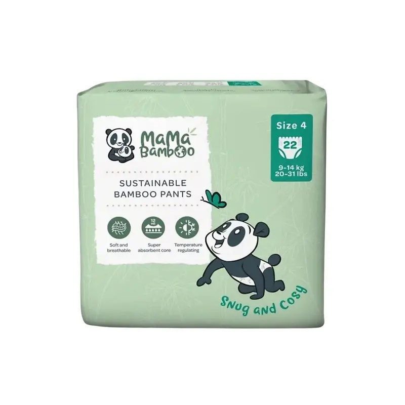 Mama Bamboo Eco Nappy Pants Size 4 - 22 Nappies 1
