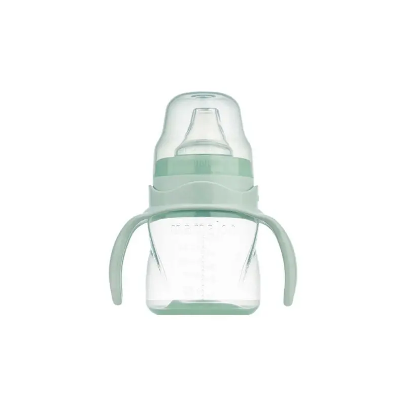 Mamajoo Training Cup With Handles 6+ Months 160Ml - Powder Green 1
