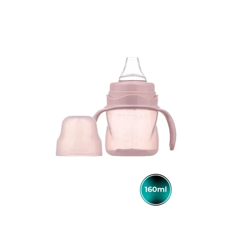 Mamajoo Training Cup With Handles 6+ Months 160Ml - Powder Pink 2
