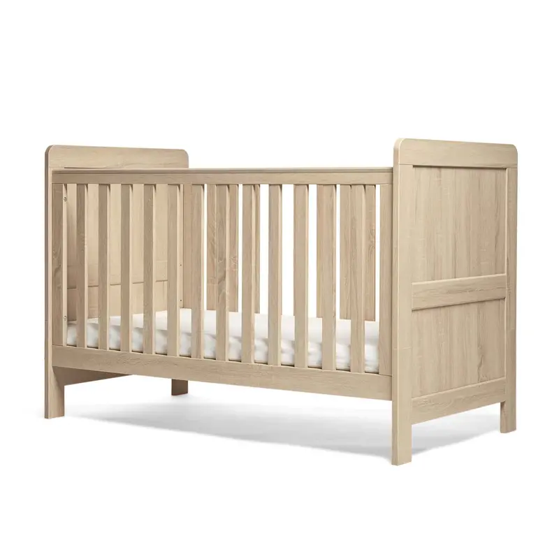 Mamas & Papas Atlas 3 Piece Cotbed Range Light Oak 2