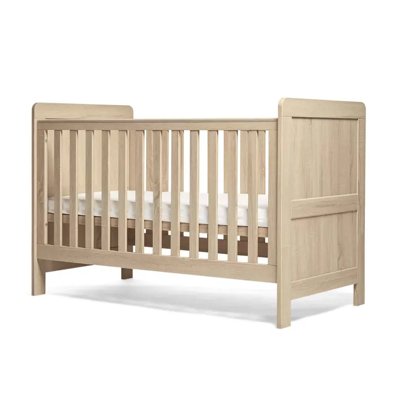 Mamas & Papas Atlas 3 Piece Cotbed Range Light Oak 3