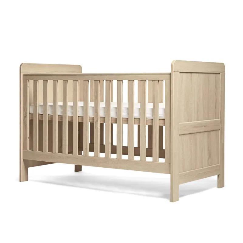 Mamas & Papas Atlas 3 Piece Cotbed Range Light Oak 4