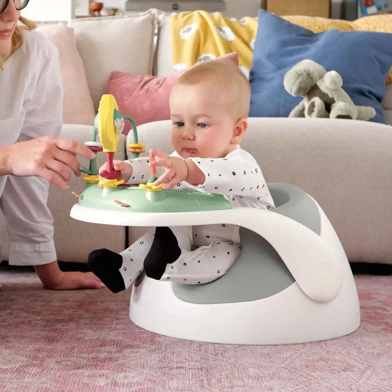 Mamas & Papas Baby Snug Activity With Tray In Pebble 2