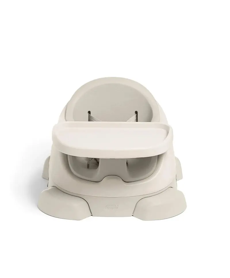 Mamas & Papas Bug 3-In-1 Floor & Booster Seat With Activity Tray In Clay 2
