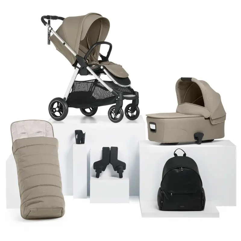 Mamas & Papas Flip Xt³ 6 Piece Essentials Bundle In Sage 1