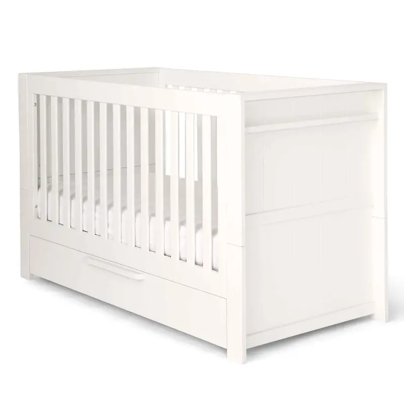 Mamas & Papas Franklin 3 Piece Cotbed Range White Wash 3