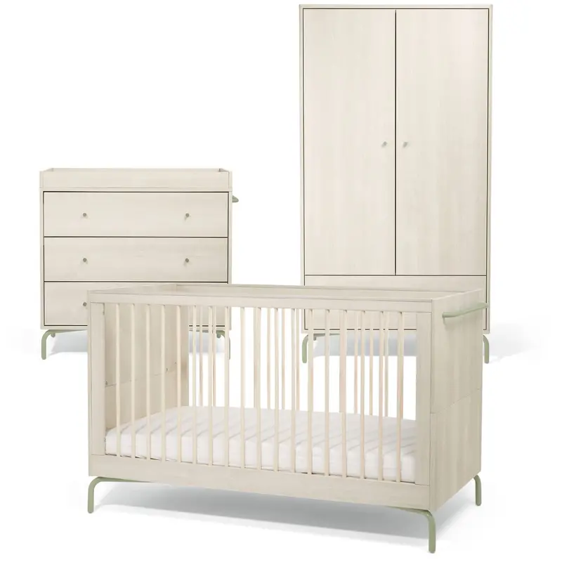 Mamas & Papas Kinlay 3 Piece Roomset In Moss Green 1