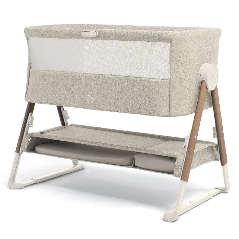 Mamas & Papas Lua Bedside Crib In Fawn 1