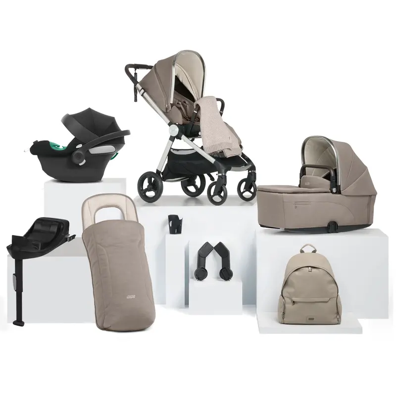 Mamas & Papas Vardo Complete Cybex Bundle In Heritage 1