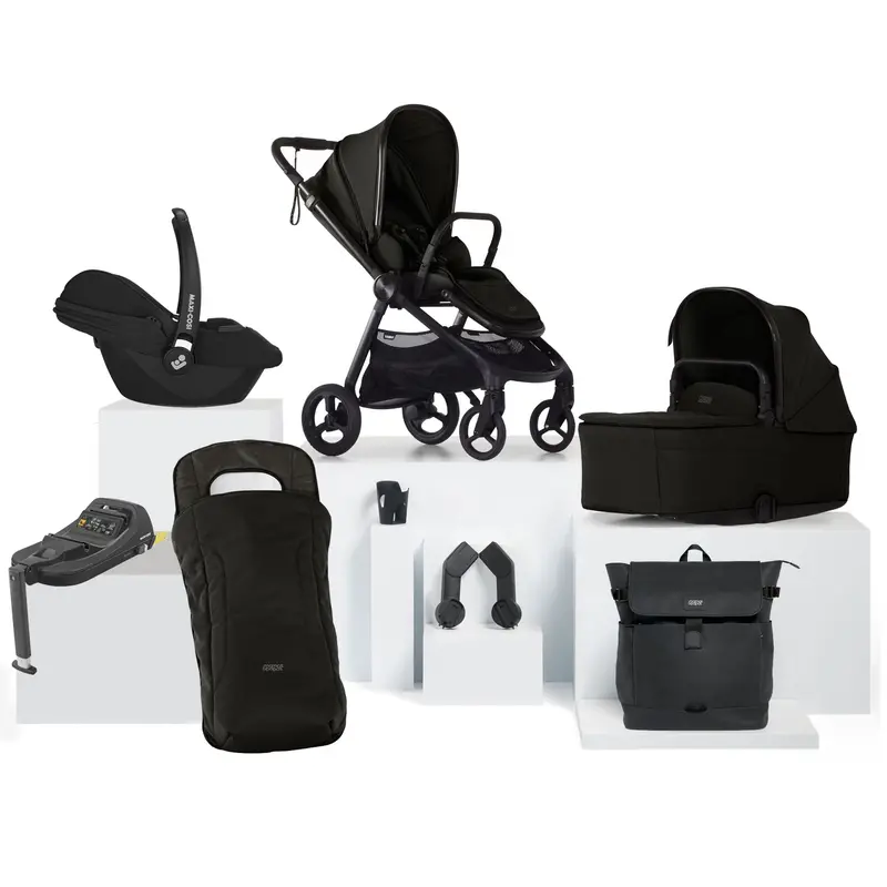 Mamas & Papas Vardo Complete Maxi-Cosi Bundle In Noir 1