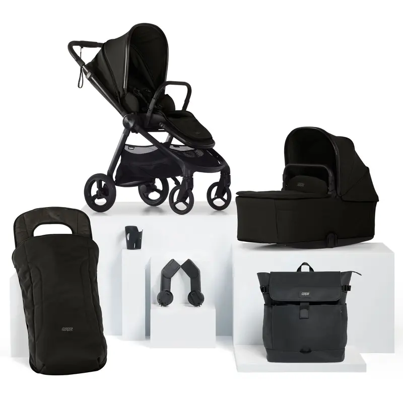 Mamas & Papas Vardo Essential Bundle In Noir 1