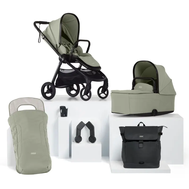 Mamas & Papas Vardo Essential Bundle In Sage 1