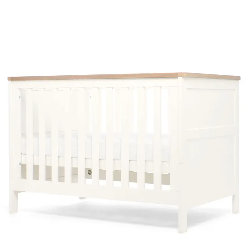 Mamas & Papas Wedmore 3 Piece Convertible Cot Range In White 3