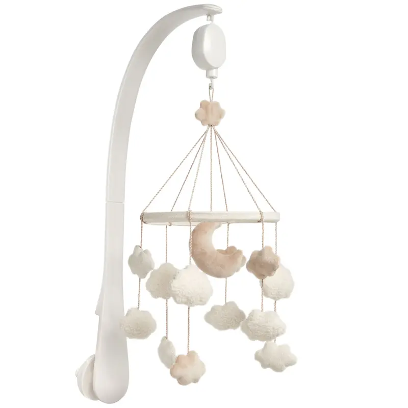 Mamas & Papas Welcome To The World Cot Musical Mobile In Duckling Cloud 1