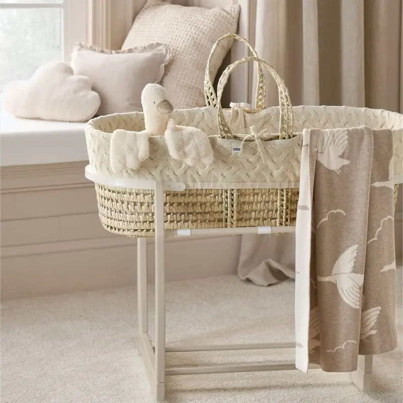 Mamas & Papas Welcome To The World Moses Basket In Duckling 3