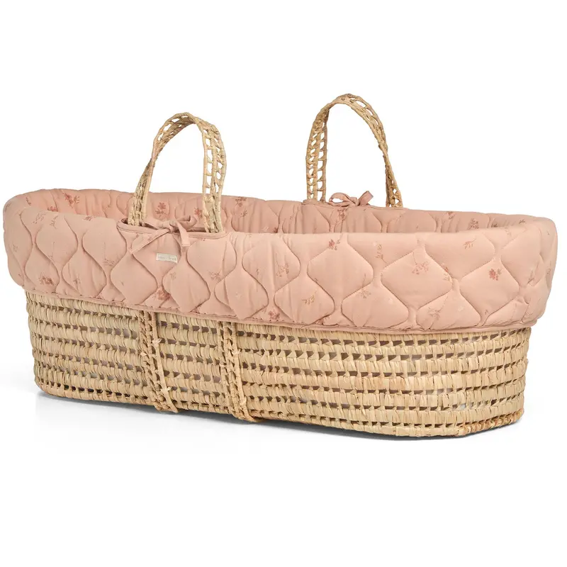 Mamas & Papas Welcome To The World Moses Basket In Wildflower 1