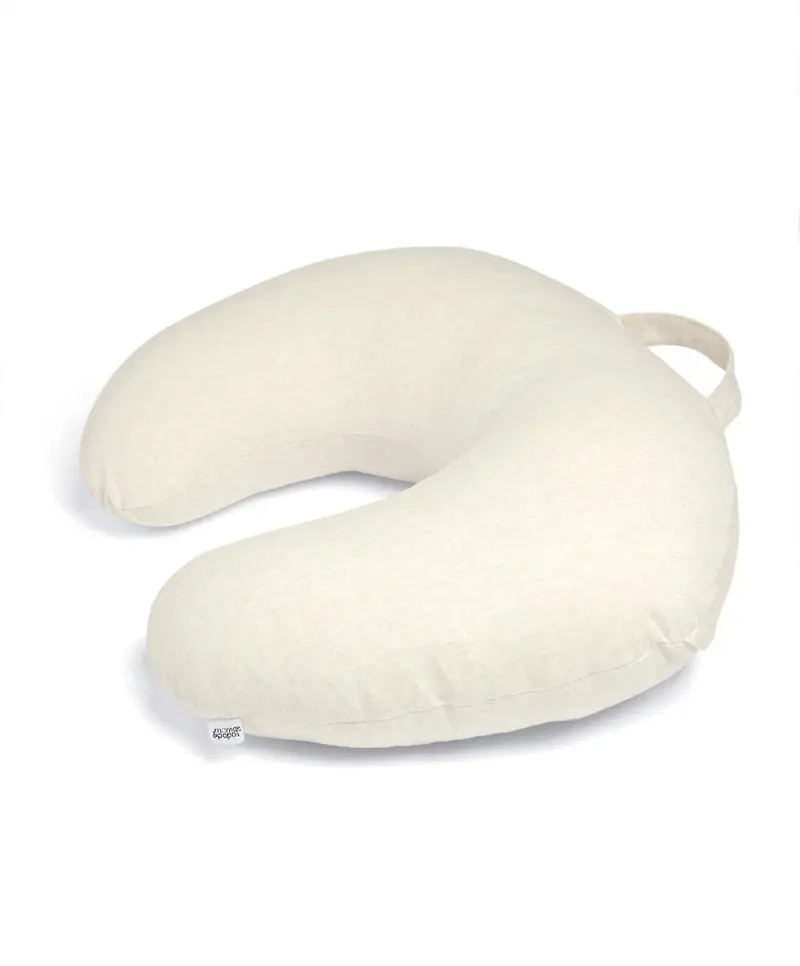 Mamas & Papas Welcome To The World Seedling Nursing Pillow In Oatmeal Marl 1
