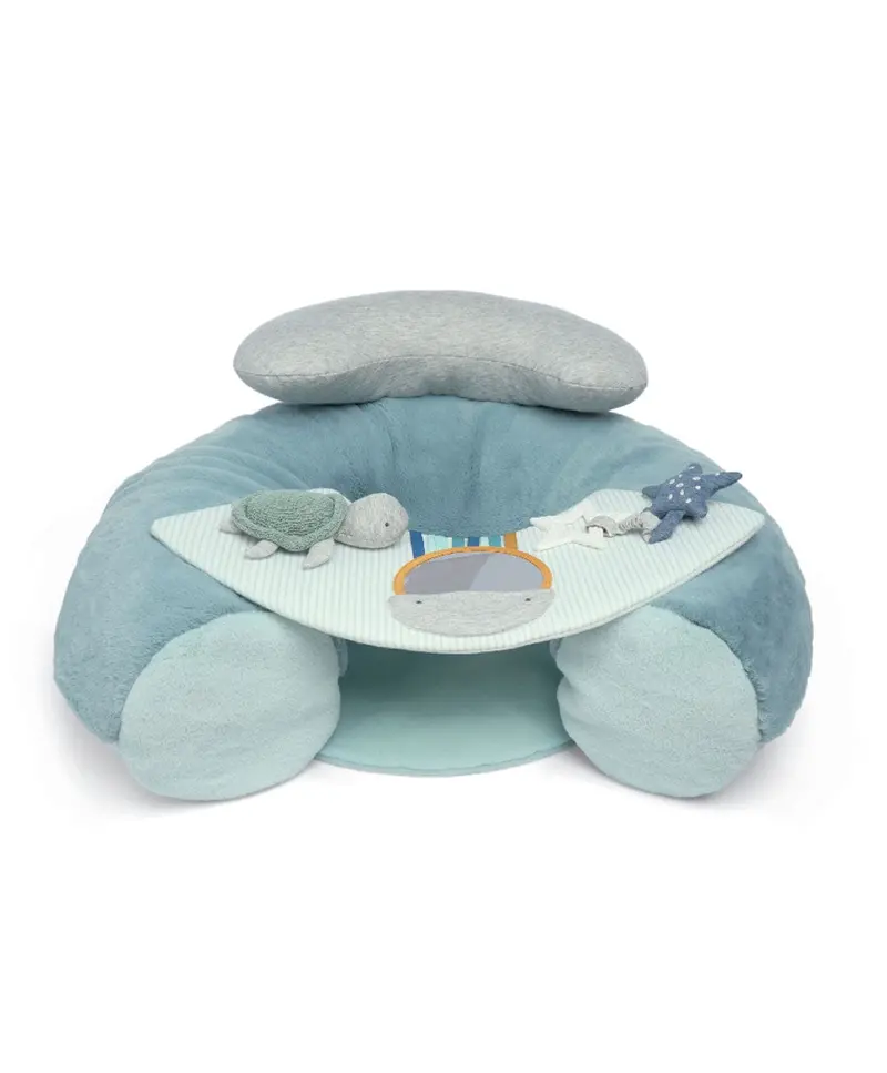 Mamas & Papas Welcome To The World Sit & Play Interactive Seat In Blue 1