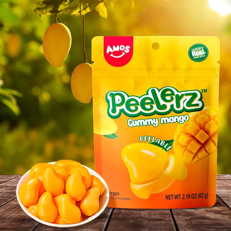 Mango, Gomitas Pelables, Peelerz, 62 Gr 1