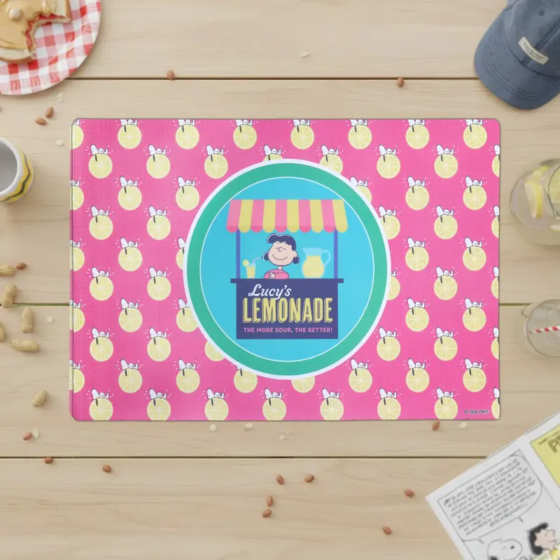 Mantel Individual, Lucy's Lemonade 1