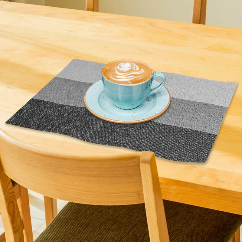 Mantel Individual Para Comer Color Gris 30X45cm 1