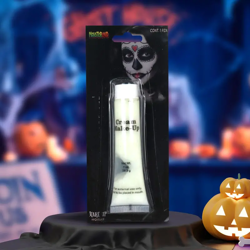 Maquillaje Líquido Para Halloween, Blanco 1