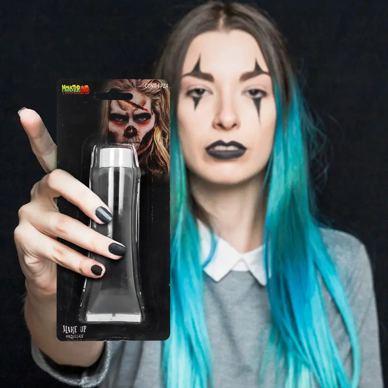 Maquillaje Líquido Para Halloween, Negro 2