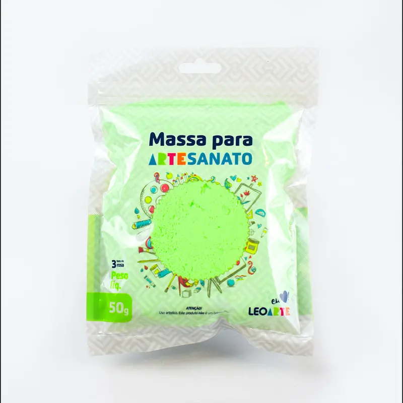 Masa Didáctica Artesanato Color Verde 50G 1