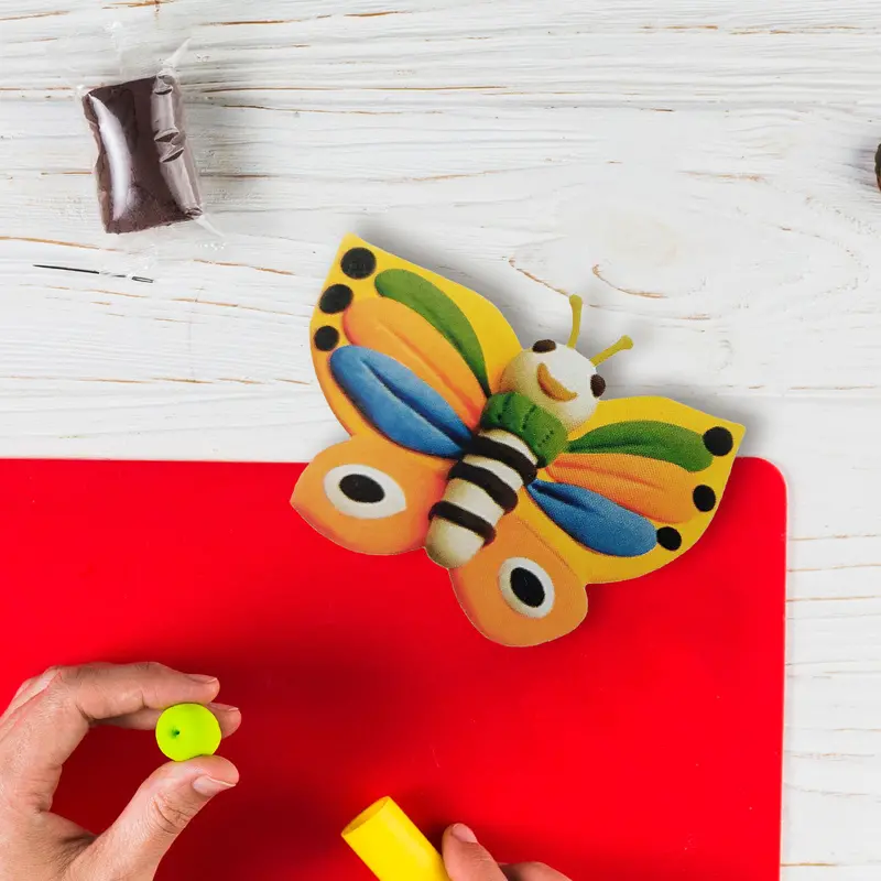 Masa Moldeable Para Niños Modelino Dough, Mariposa 1