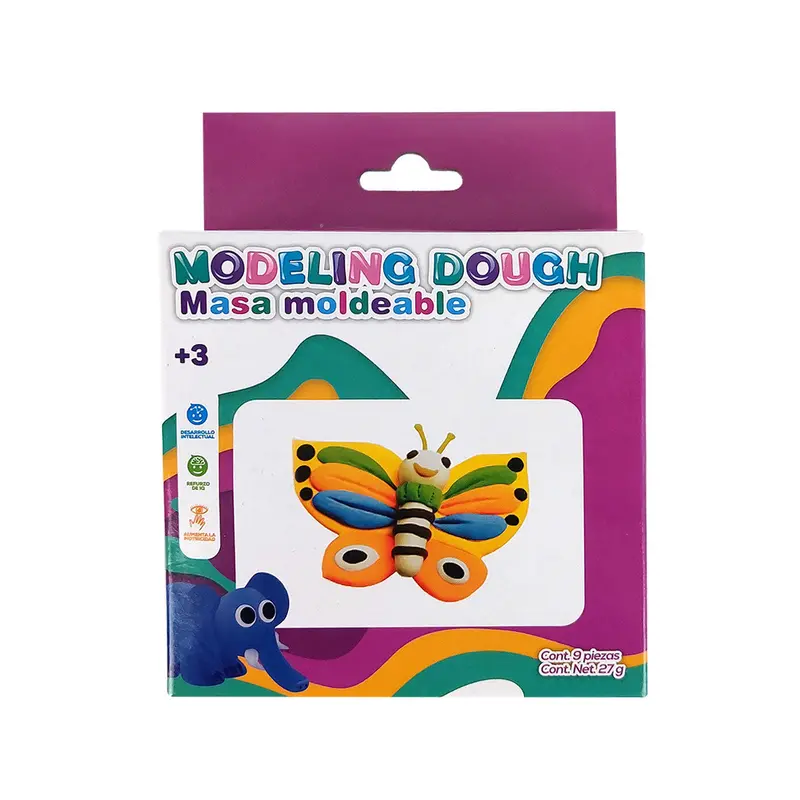 Masa Moldeable Para Niños Modelino Dough, Mariposa 2