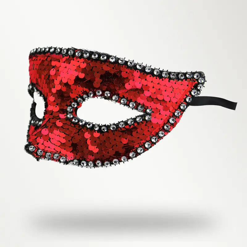 Máscara Antifaz, Color Rojo 2