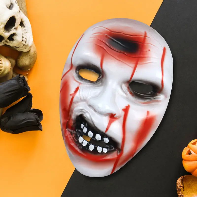 Máscara Con Diseño De Monstruo Para Disfraz De Halloween 2