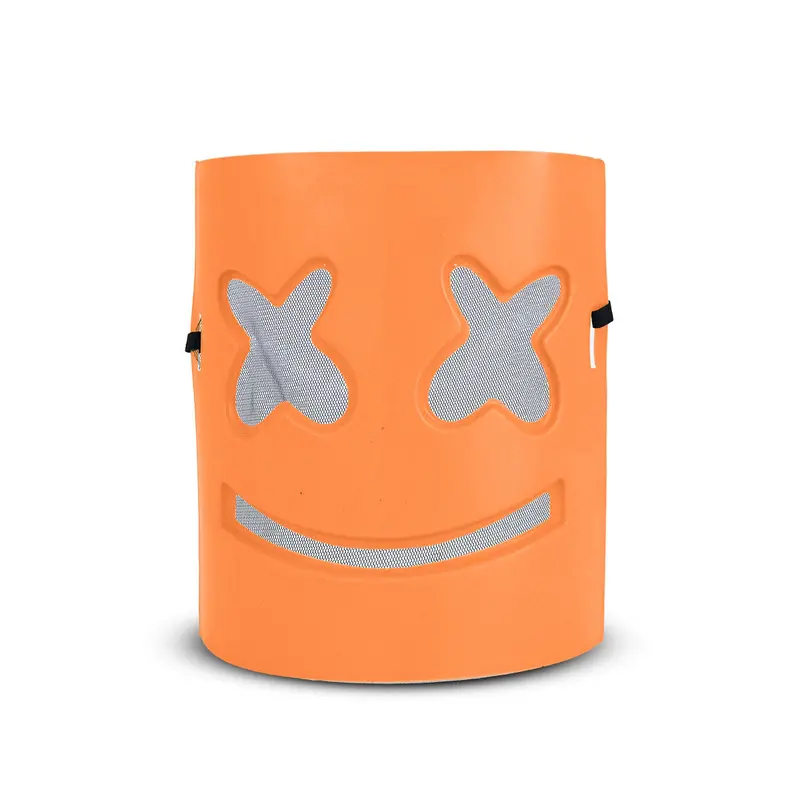 Máscara Dj Color Naranja 2