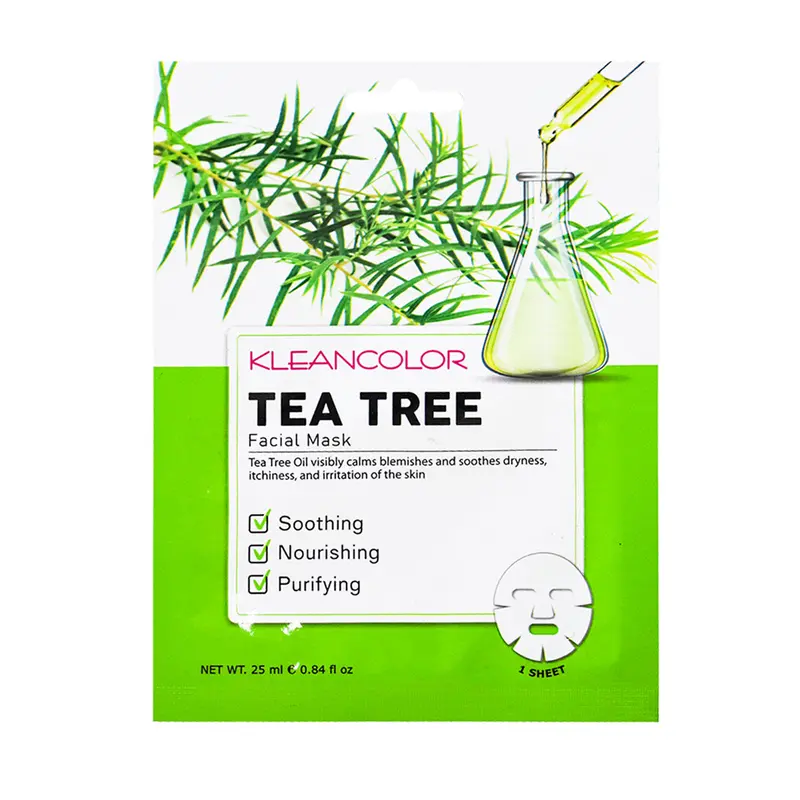 Máscara Facial Con Aceite De Árbol De Té 2