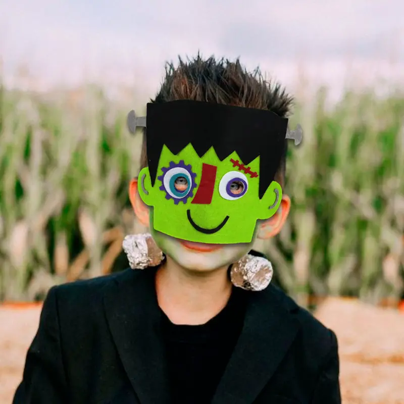 Máscara Infantil De Frankenstein 1