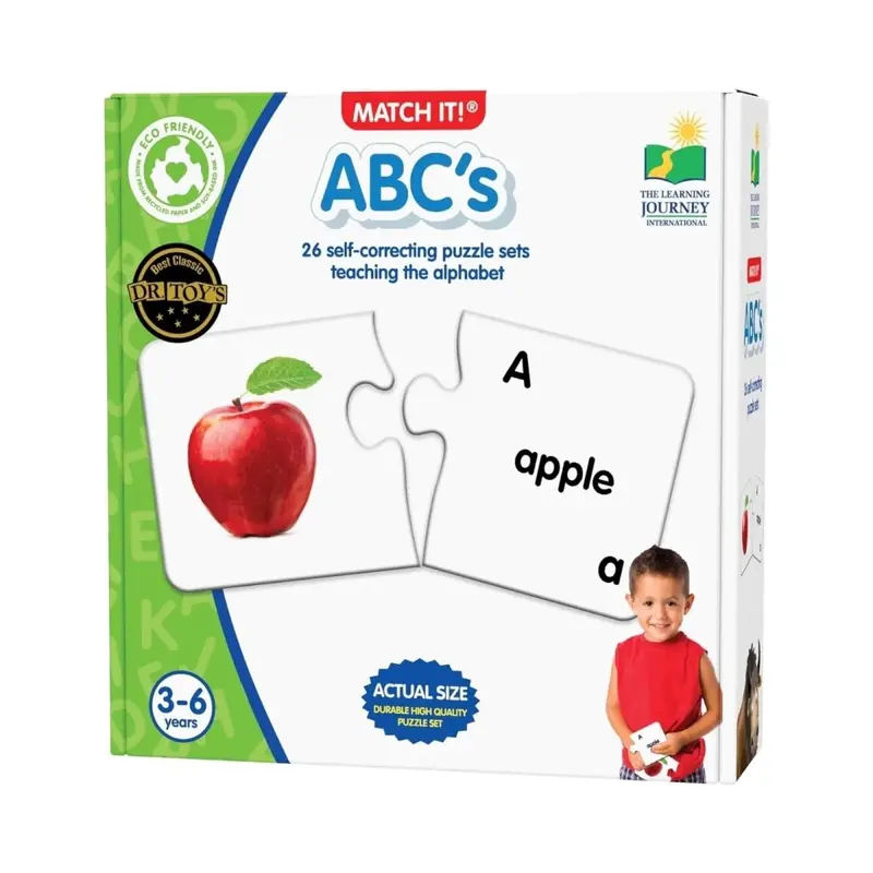 Match It! Abc Puzzle Cards 1