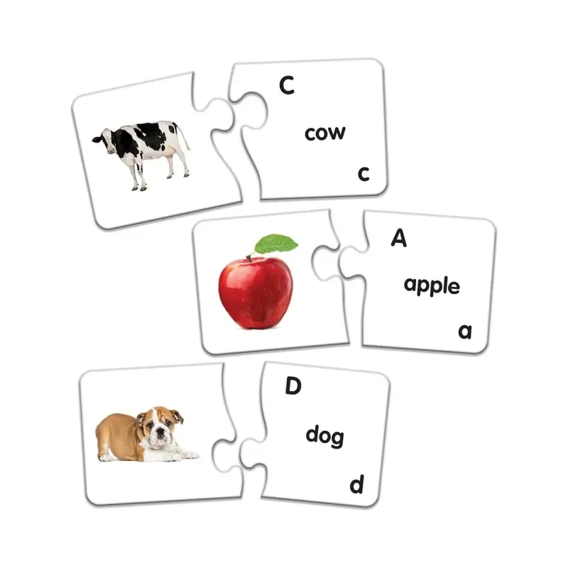 Match It! Abc Puzzle Cards 2