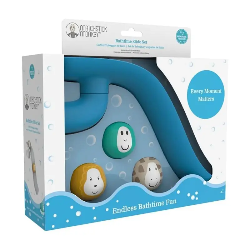 Matchstick Monkey Bathtime Slide Set 1
