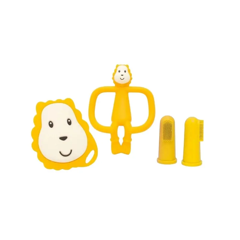 Matchstick Monkey Lion Teething Starter Set 1