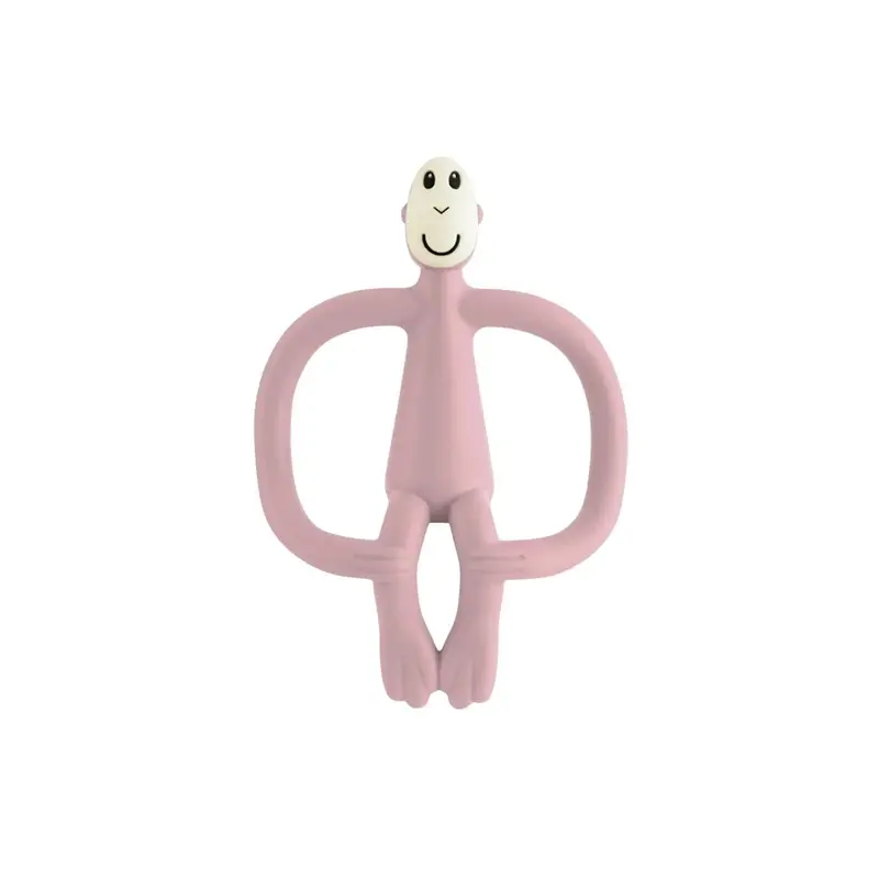 Matchstick Monkey Original Teething Toy - Dusty Pink 1