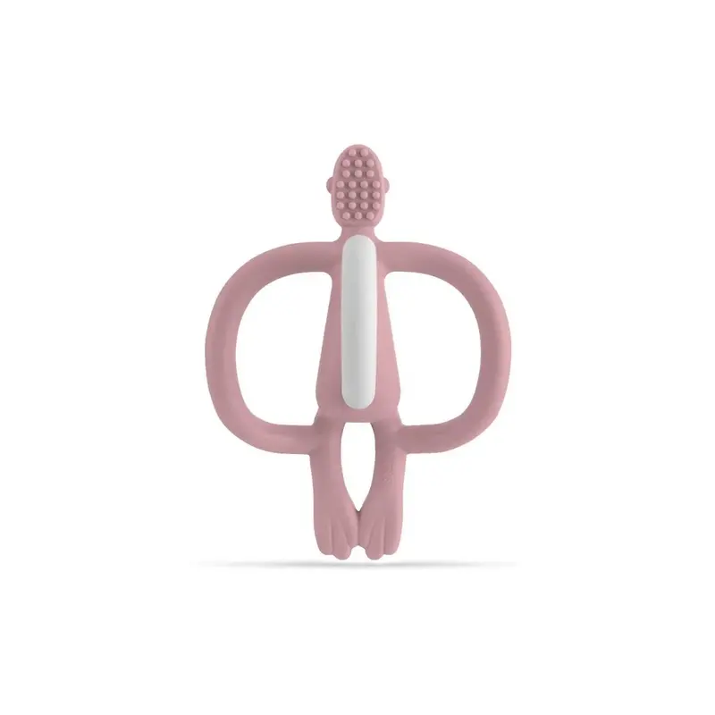 Matchstick Monkey Original Teething Toy - Dusty Pink 2